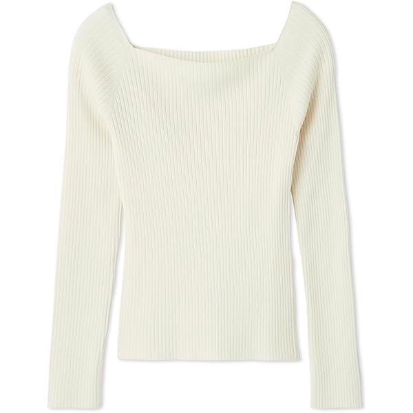 Amazon | [FRAY I.D] レーストリムVネックプルオーバー FWNT225004